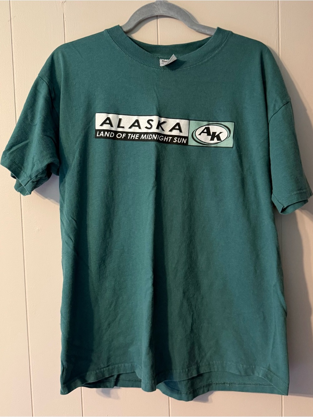 Vintage Alaska “Land of the Midnight Sun” Graphic T-Shirt Mens Large Anvil